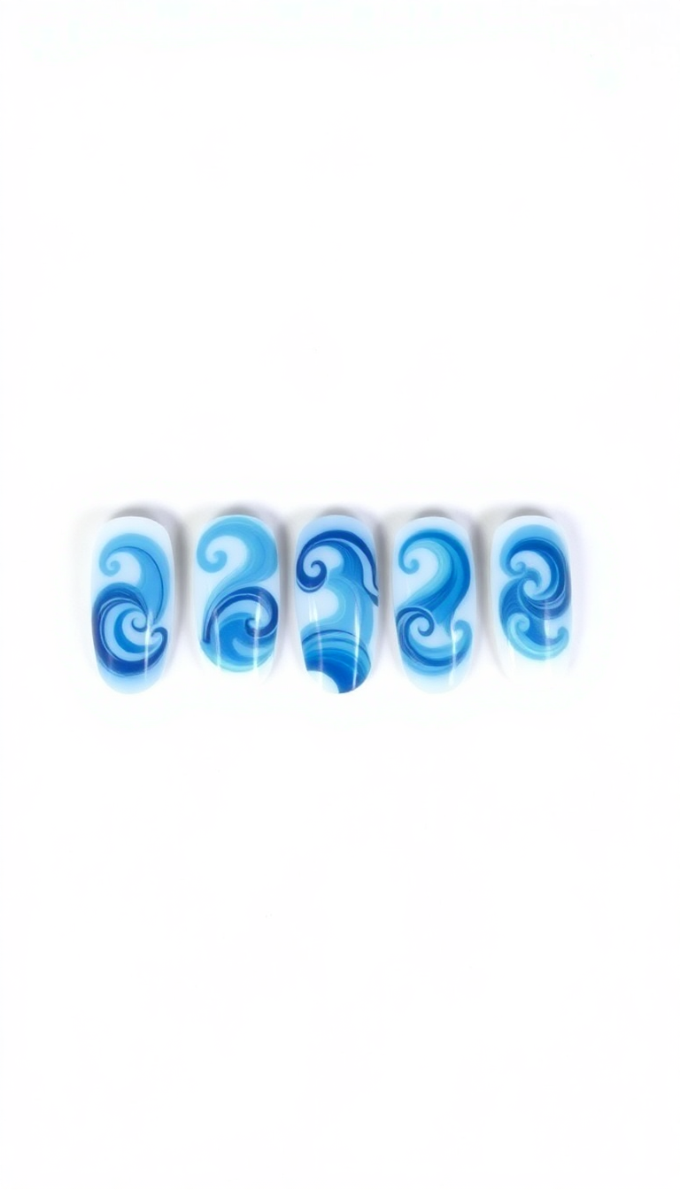 2. Ocean Waves Elegance