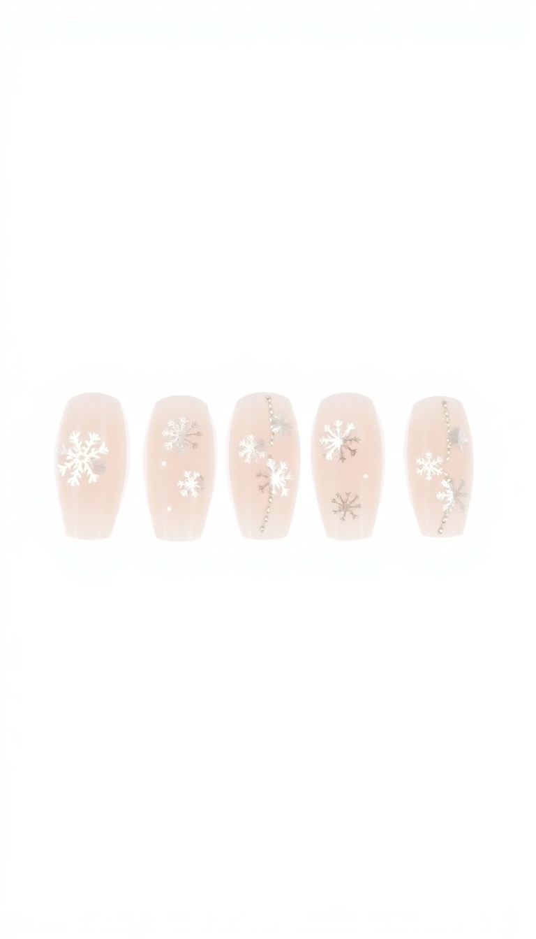 2. Snowflake Decals