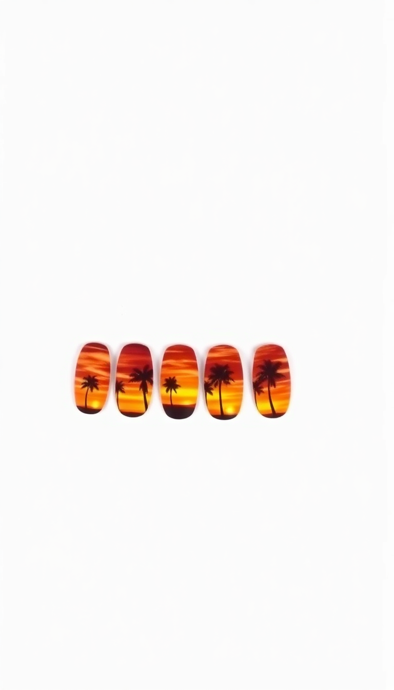2. Tropical Sunset Matte