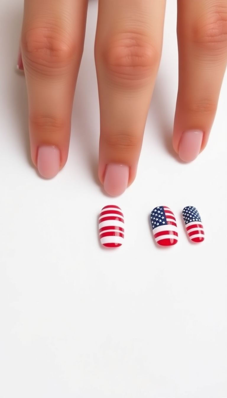 3. American Flag Accents