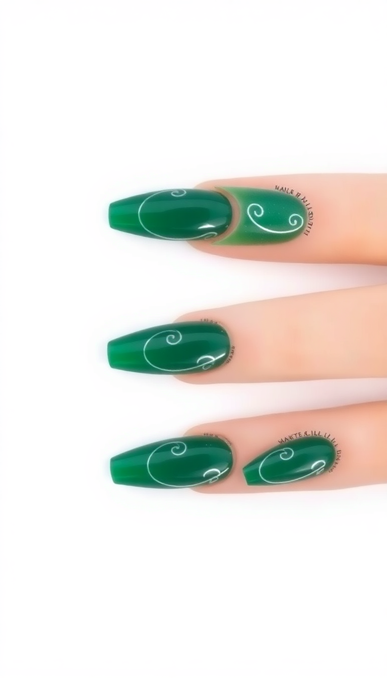 3. Classic Emerald with a Twist