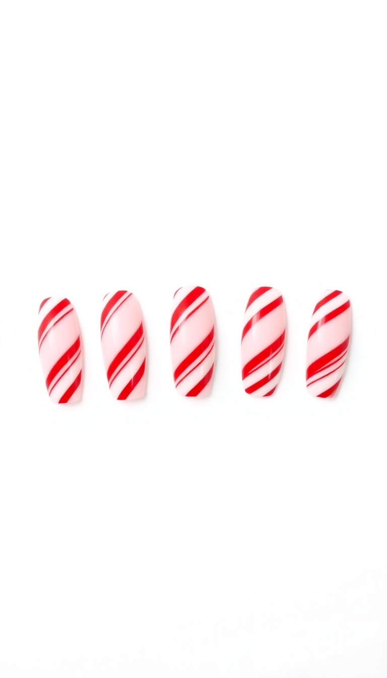 3. Classic Red and White Candy Stripe