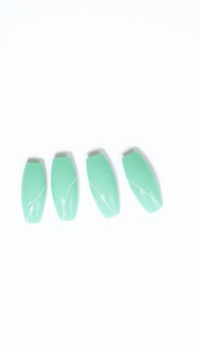 3. Crisp Mint Green Elegance