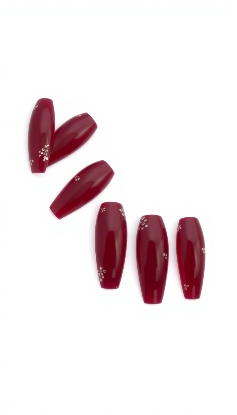 3. Deep Burgundy Bliss