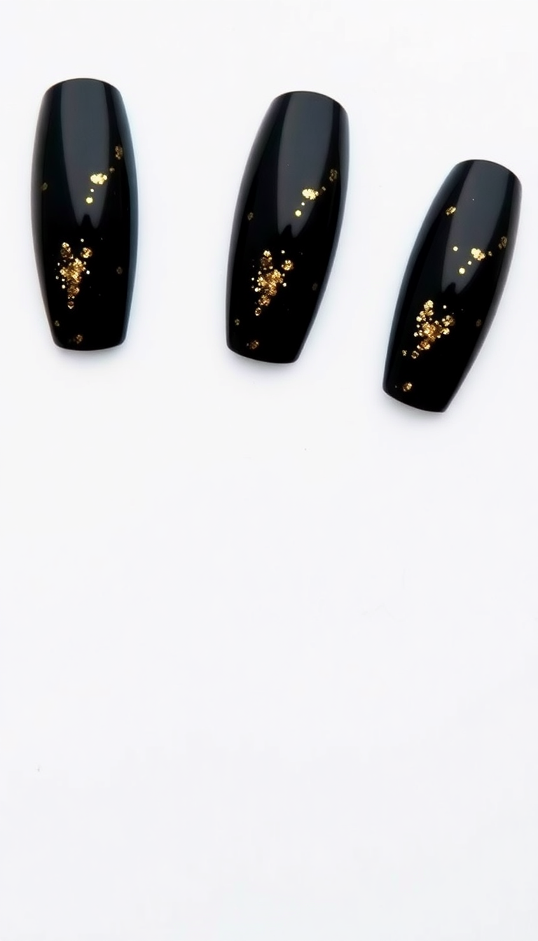3. Elegant Gold Fleck Accents