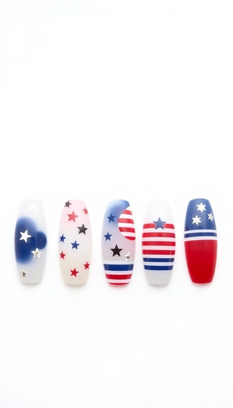 3. Elegant Stars and Stripes
