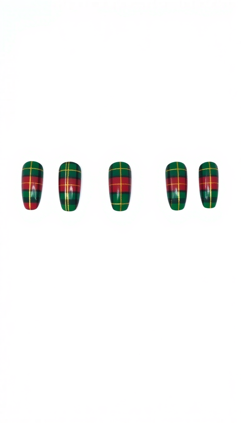 3. Festive Plaid Patterns