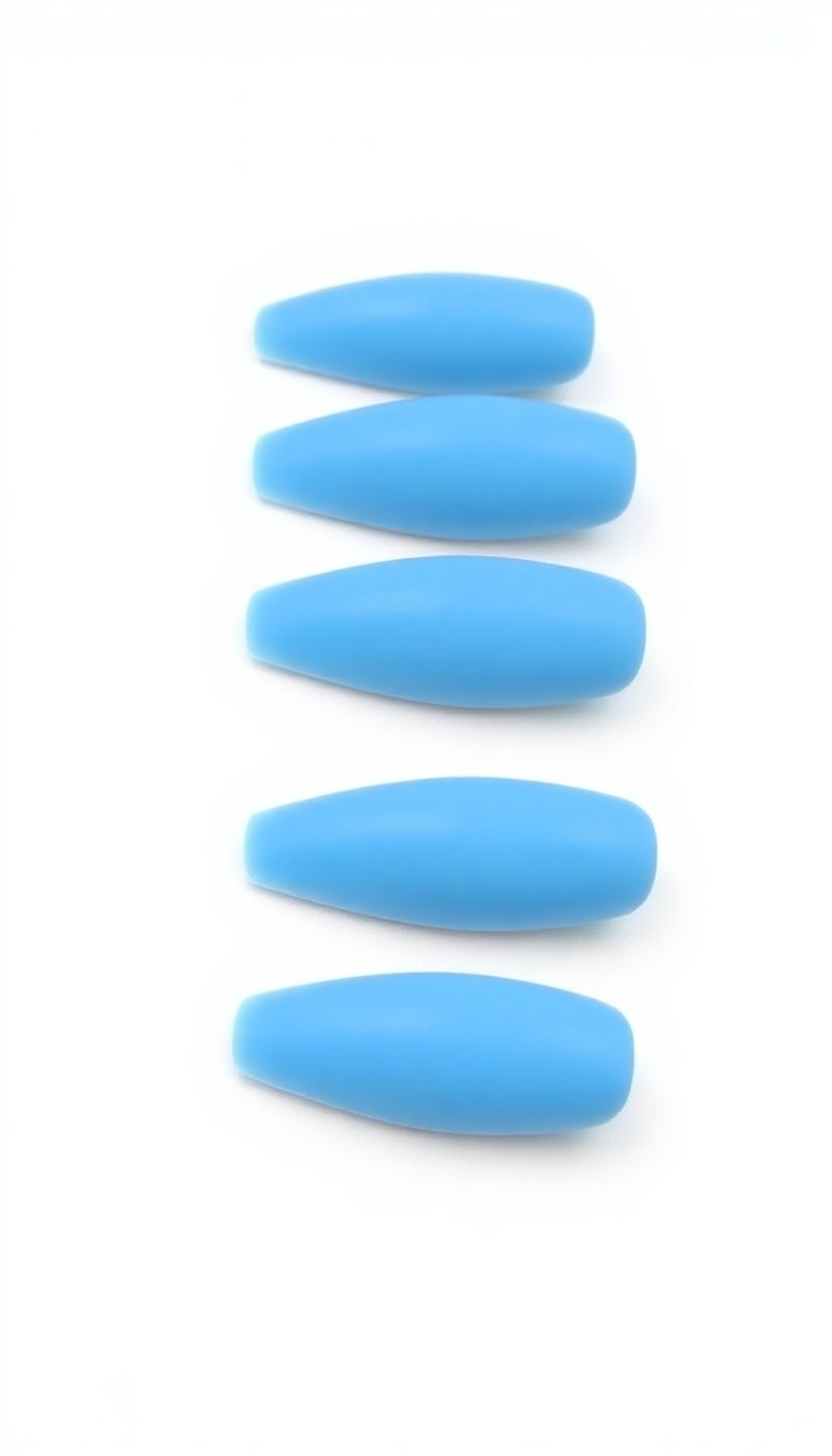3. Frosty Matte Blue