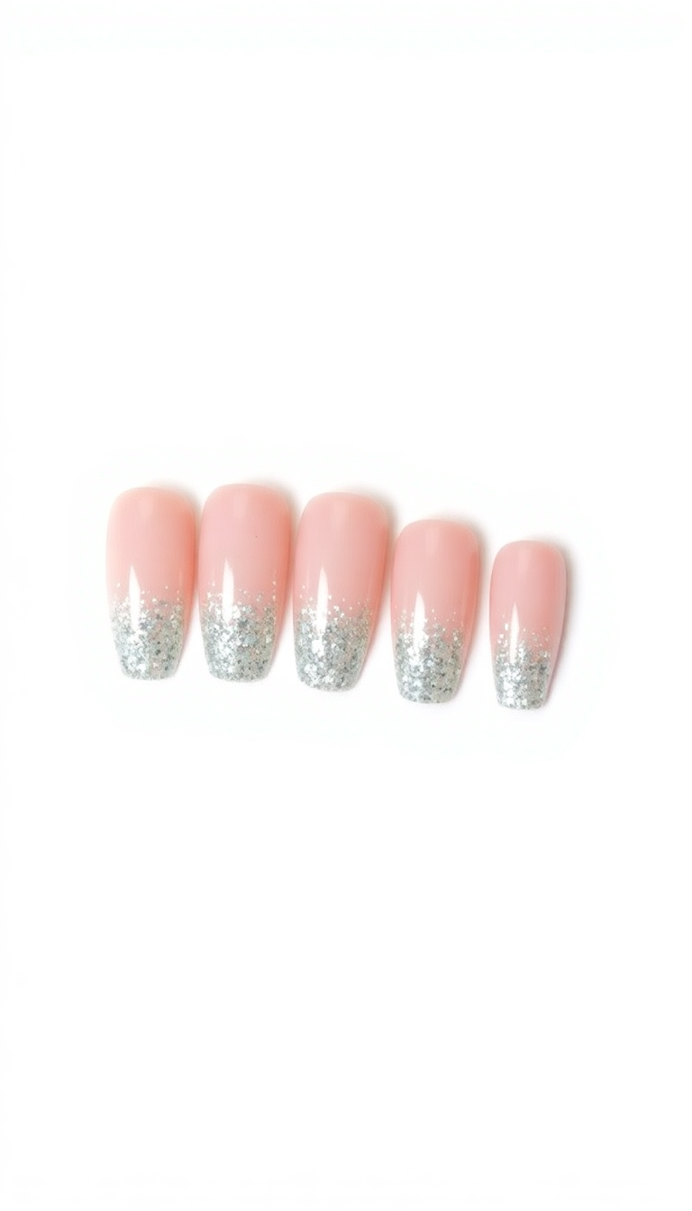 3. Glitter Gradients Galore