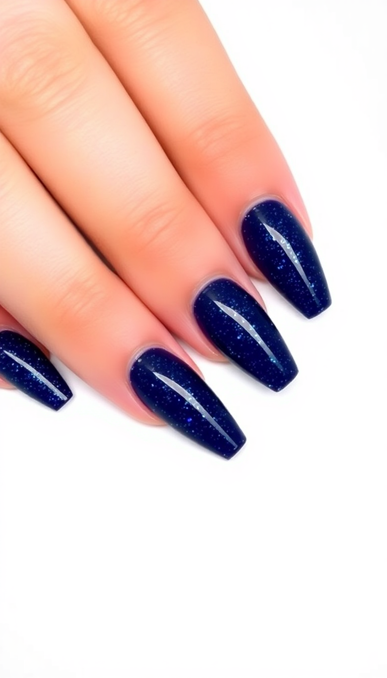 3. Midnight Blue Sparkle