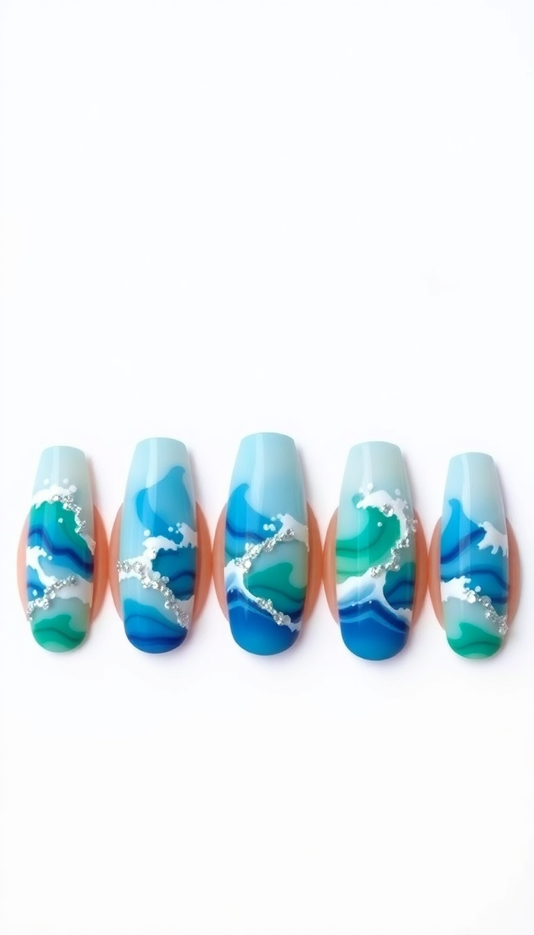 3. Ocean Wave Accents