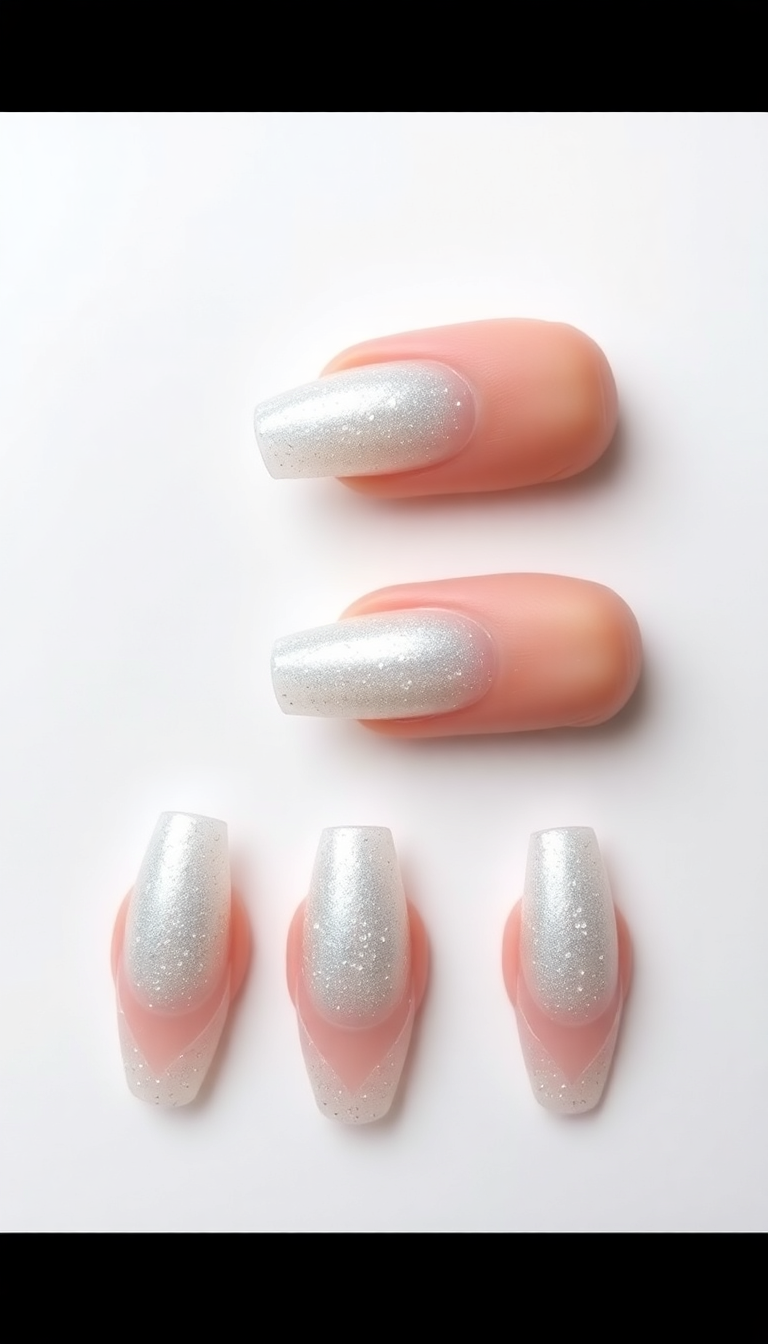 3. Shimmering Silver Touch  