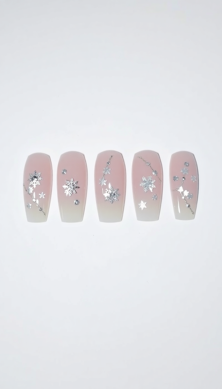 3. Sparkling Snow Accents