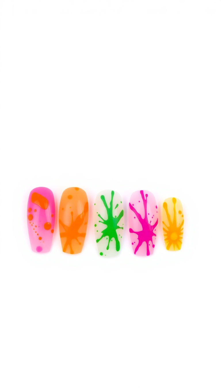 3. Summer Neon Splash