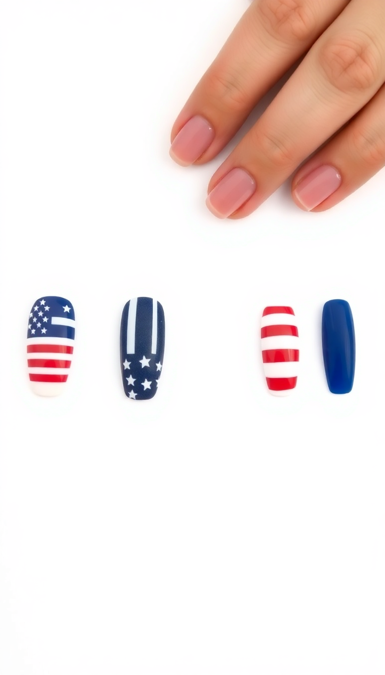 4. American Flag Accents
