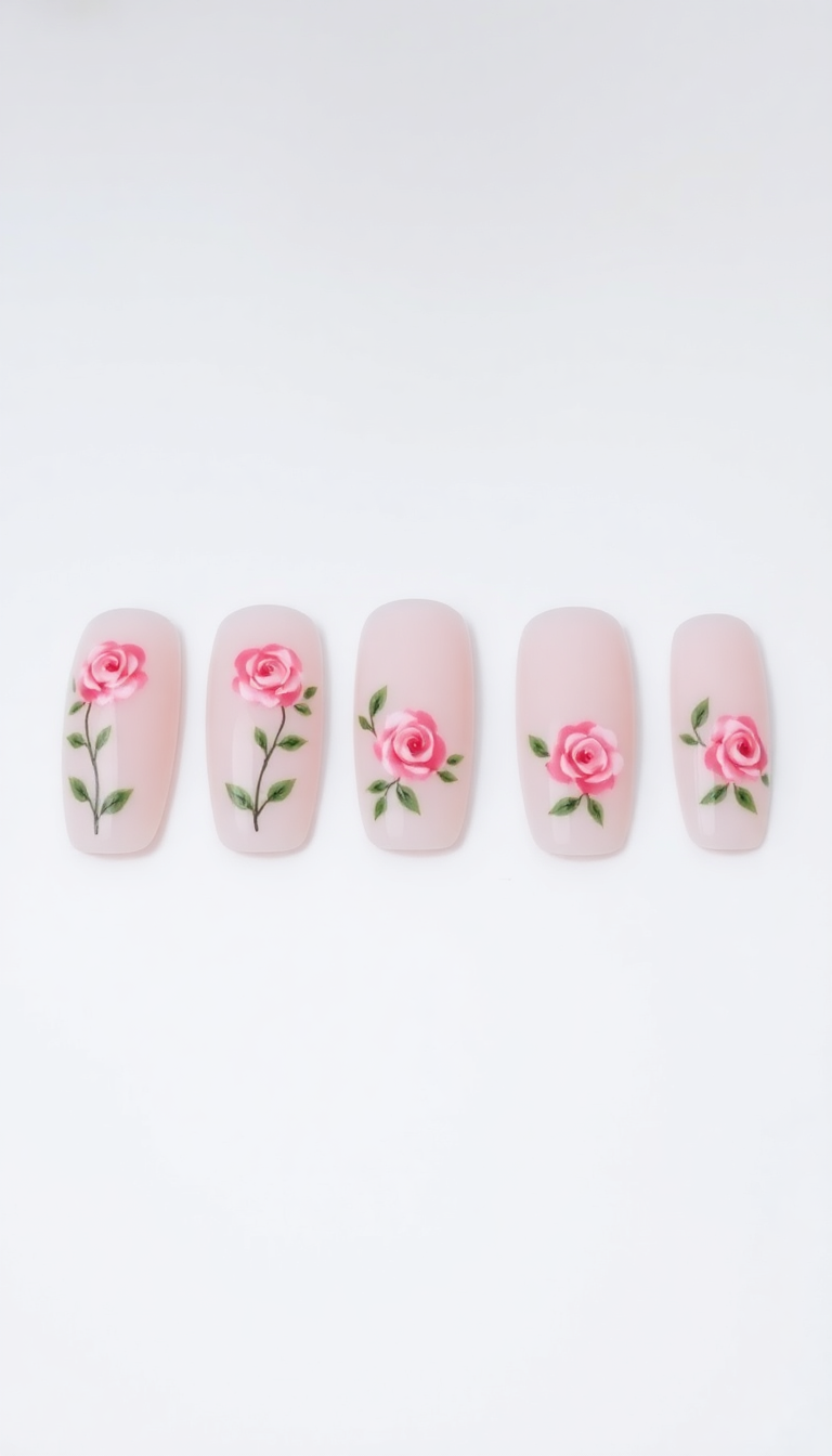 4. Elegant Rose Accents