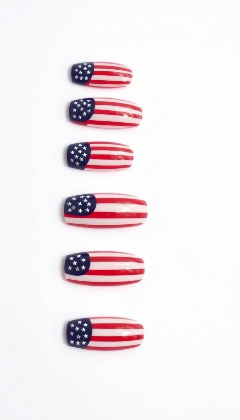4. Elegant Stars and Stripes