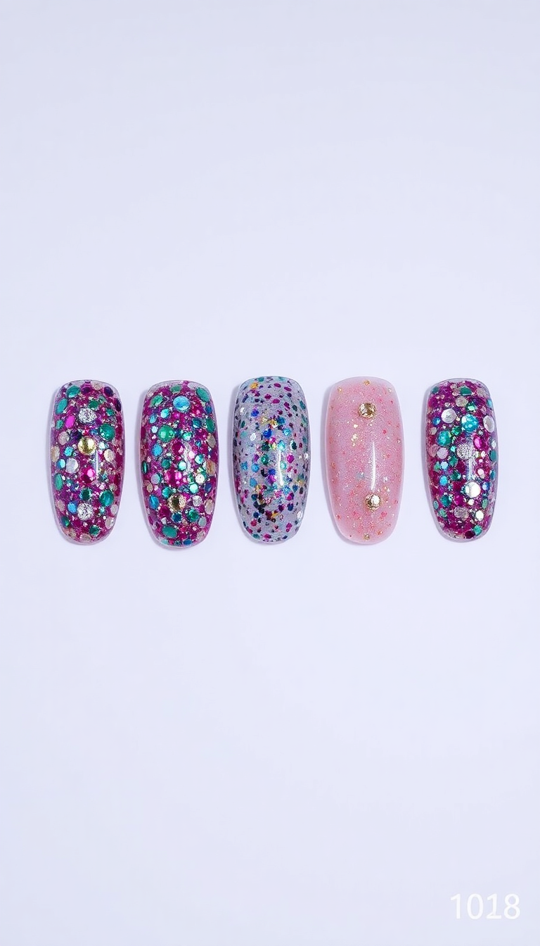 4. Glitter and Glamour Overload