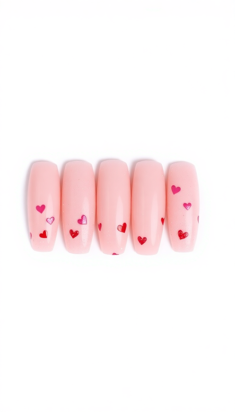 4. Glittering Hearts