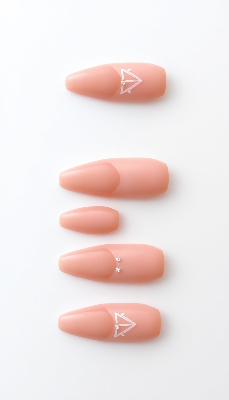 4. Matte Nude Elegance