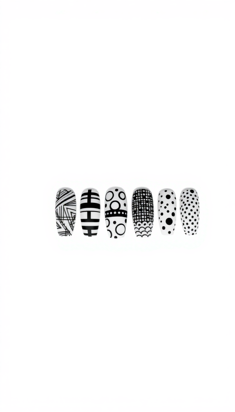 4. Monochrome Moods - Black and White Styles