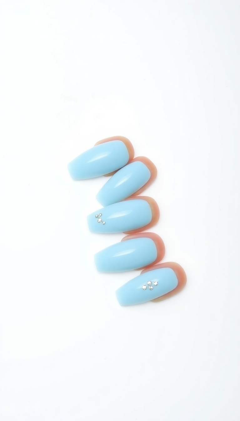 4. Pale Sky Blue Charm