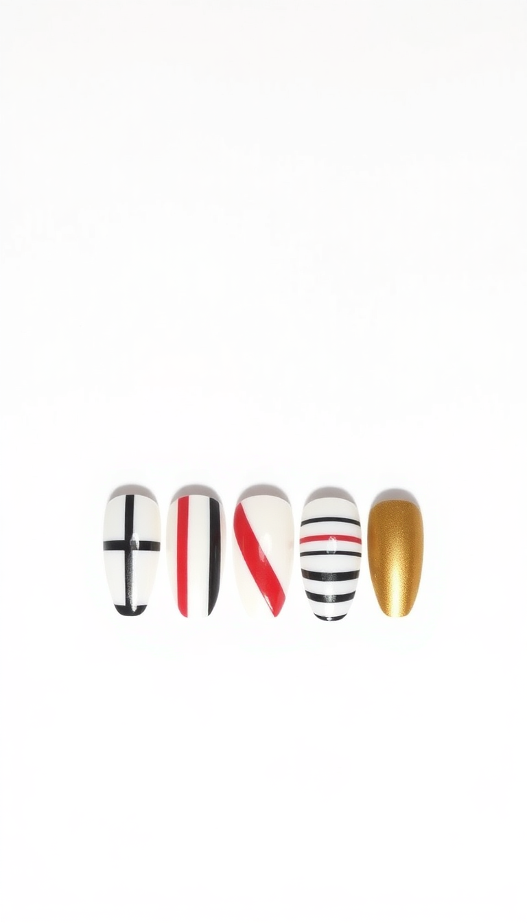 5. Bold Striped Statements