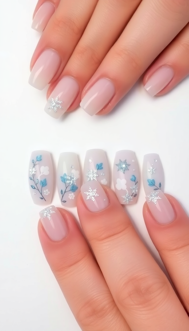 5. Delicate Winter Florals