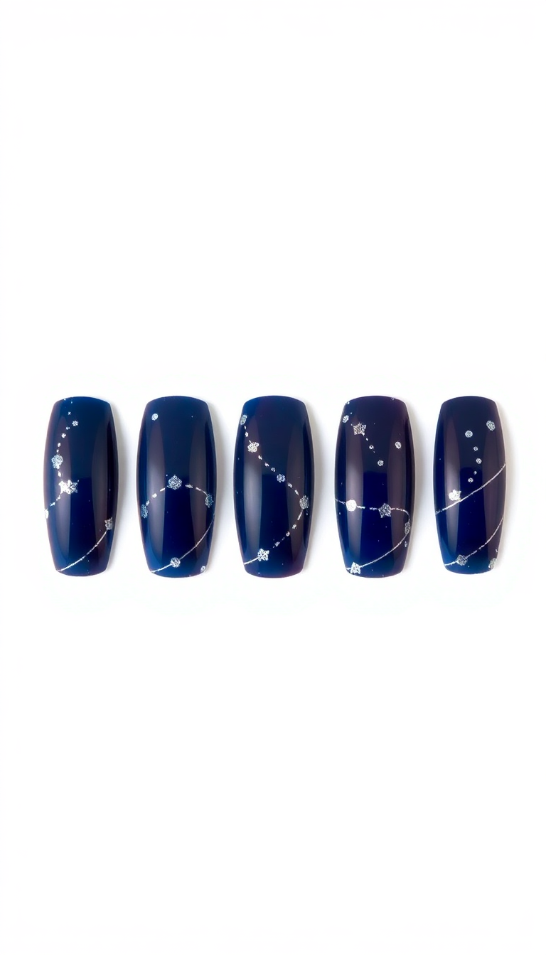 5. Midnight Blue Elegance