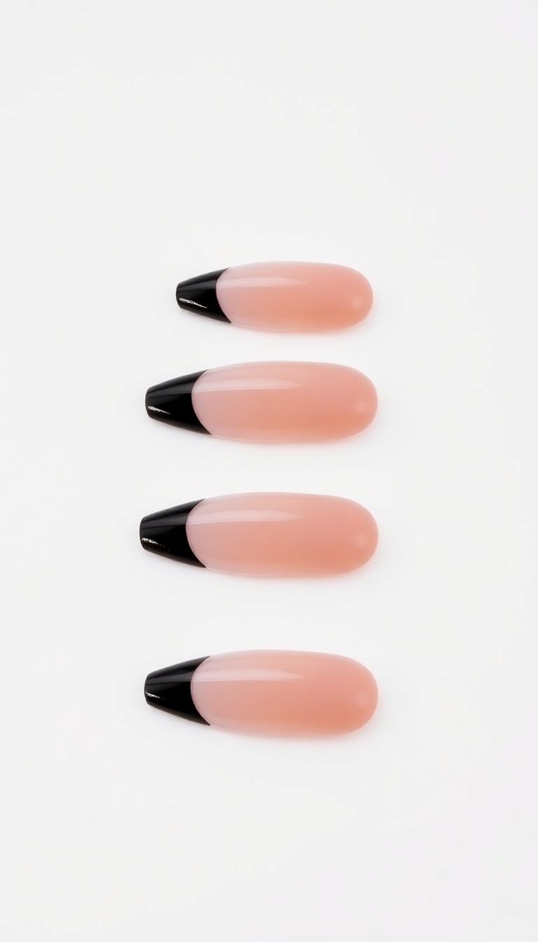 5. Minimalist Black Tips