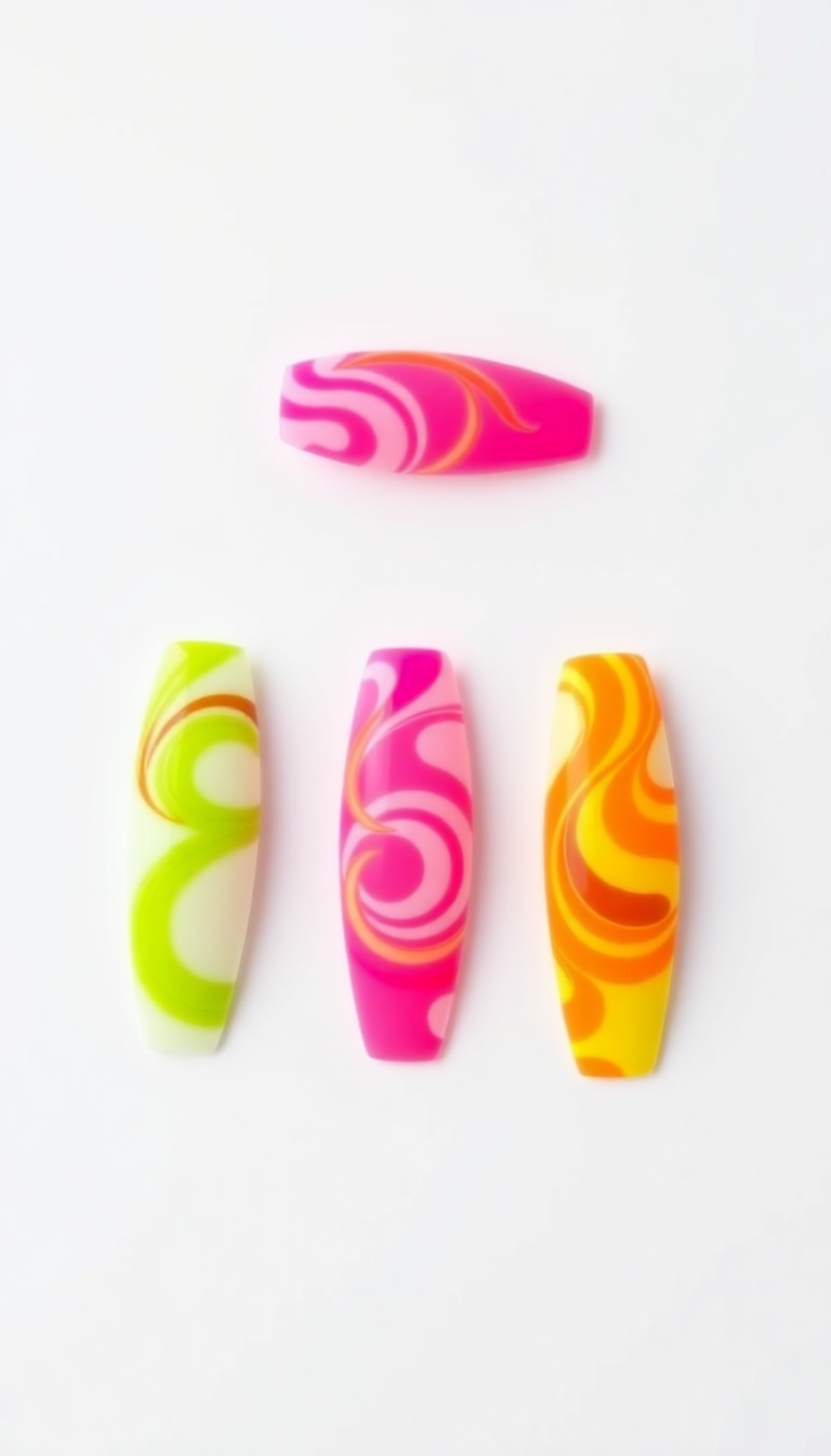 5. Neon Zest Twist