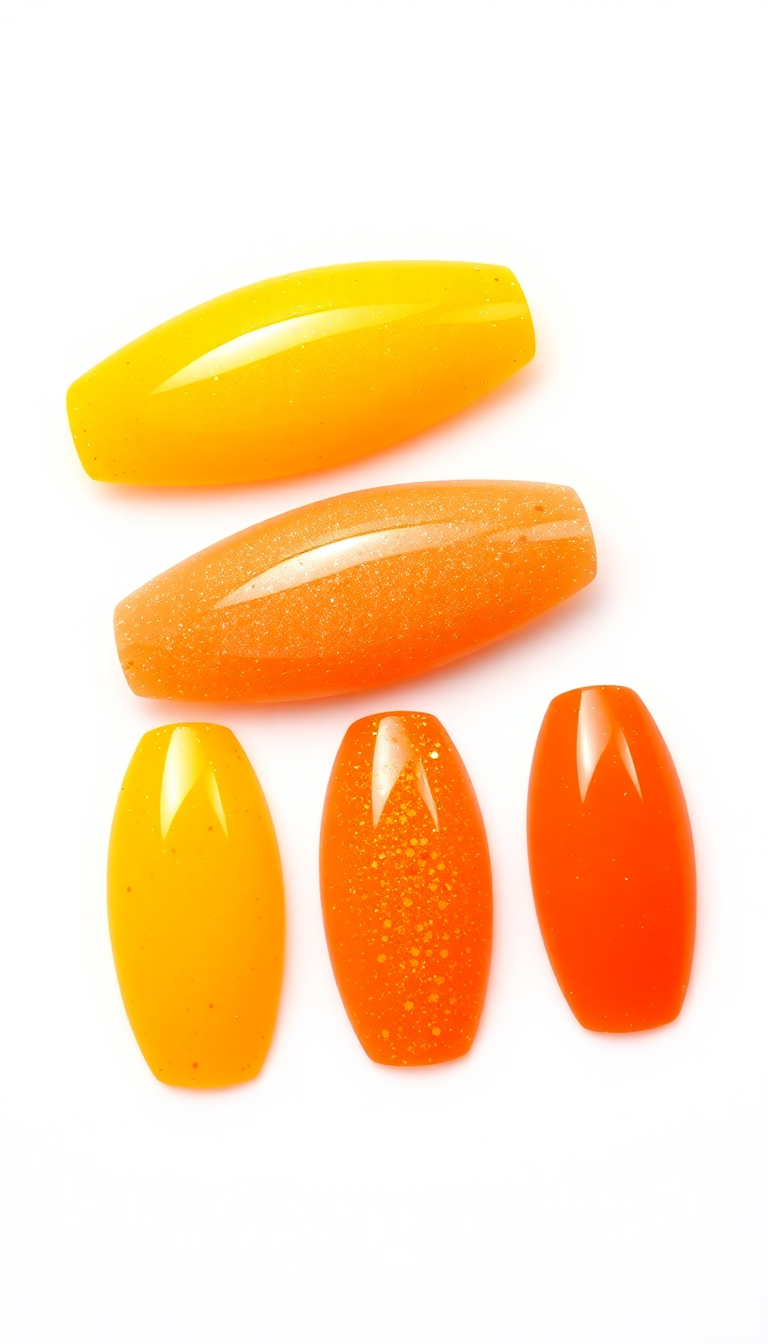 5. Sparkling Citrus Glitter