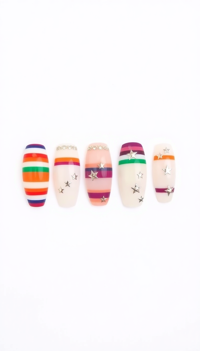 6. Bold Stripes and Bright Stars