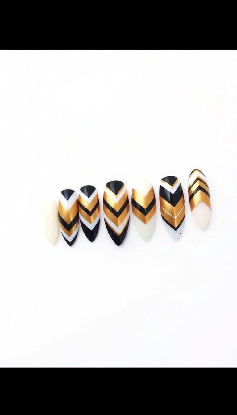 6. Chic Chevron Patterns