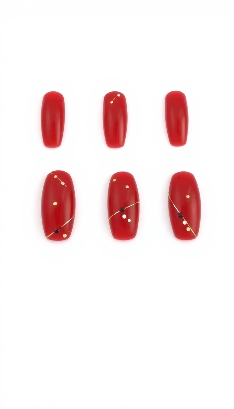 6. Classic Red with a Twist