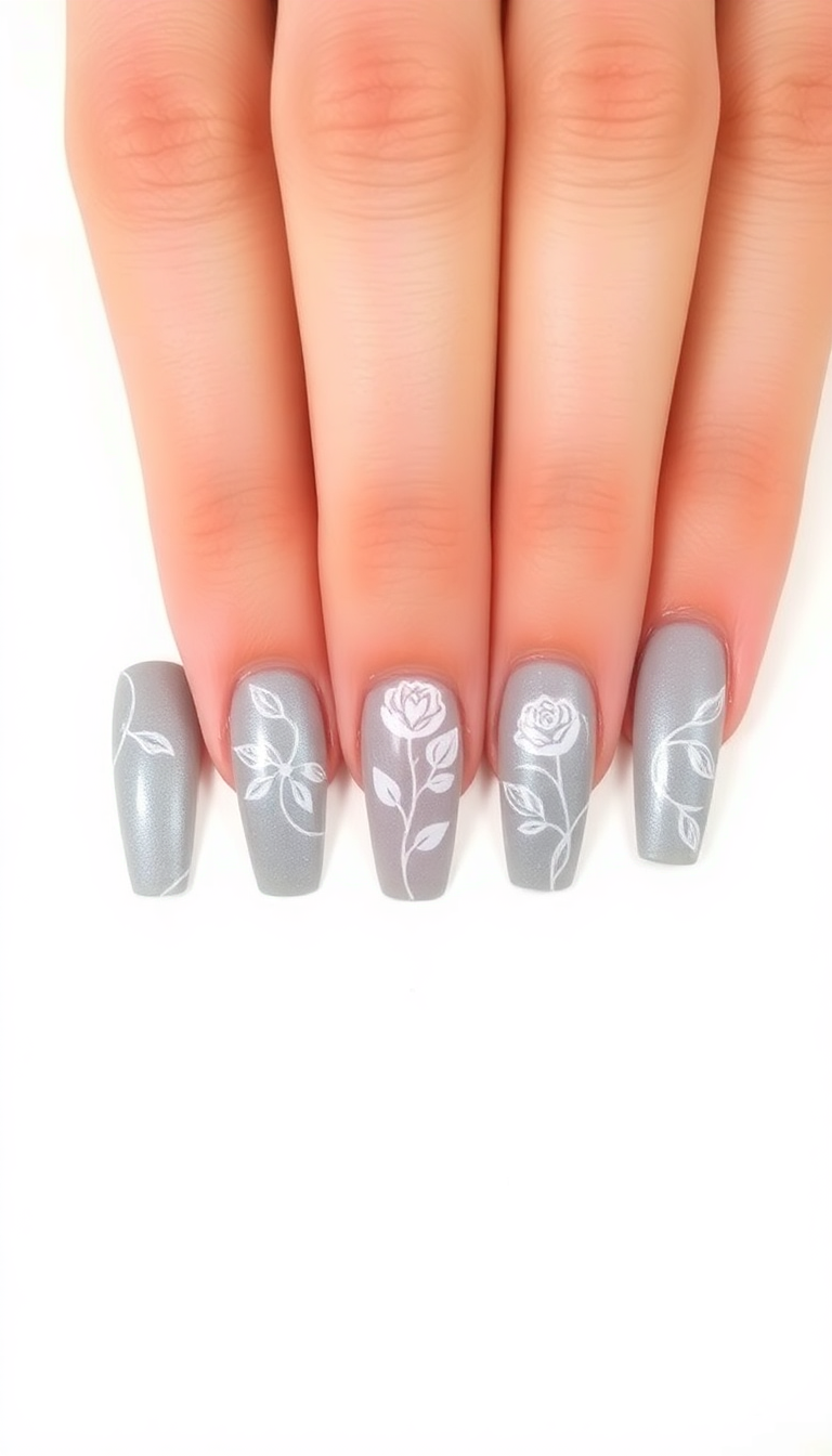6. Gentle Gray Sophistication