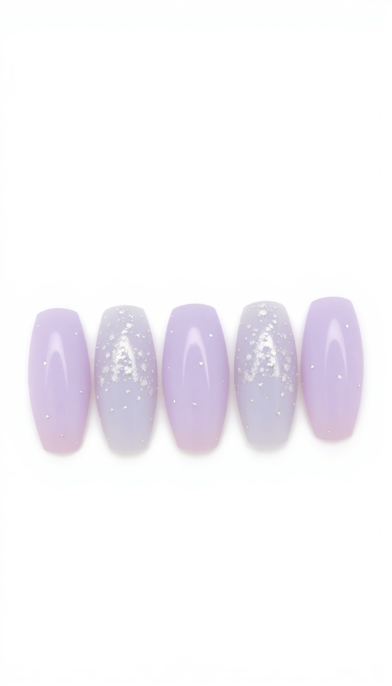 6. Icy Lavender Fields