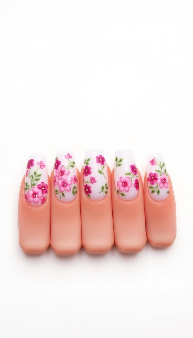 6. Pink Floral Fantasy