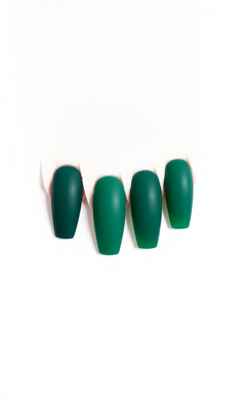 6. Sleek Matte Emerald