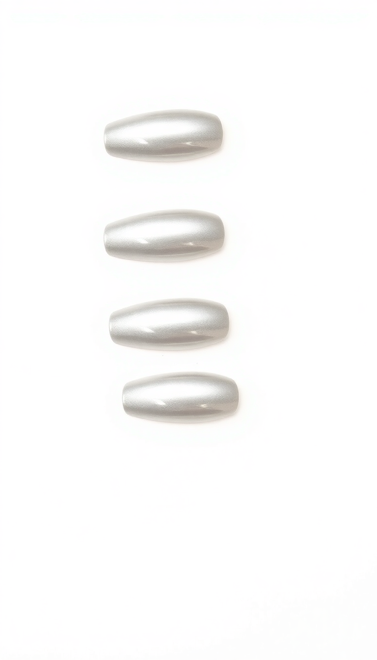 6. Sleek Metallic Silver