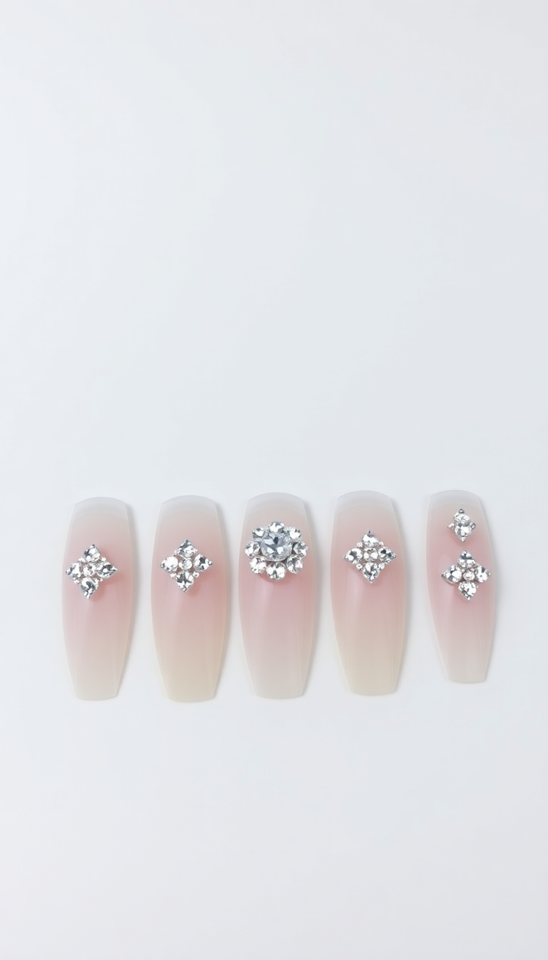 6. Sparkling Crystal Embellishments