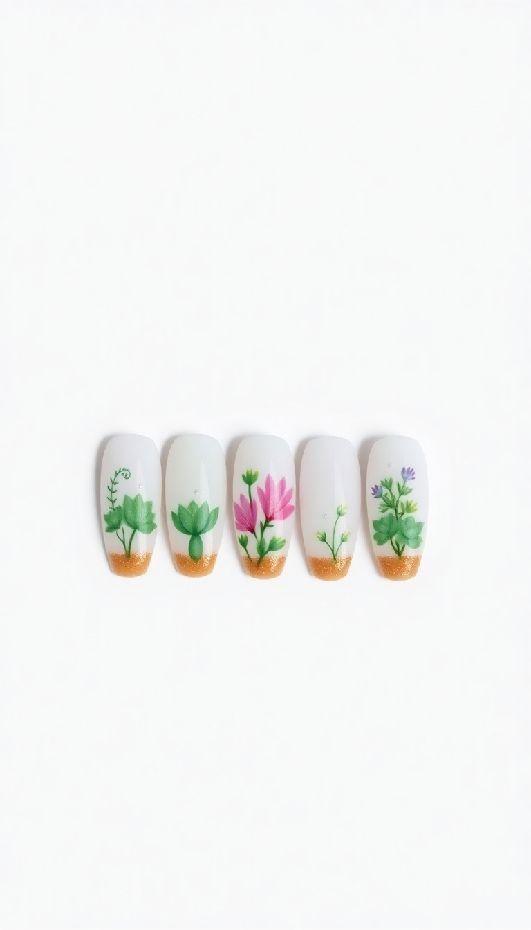 6. Subtle Succulent Stylings