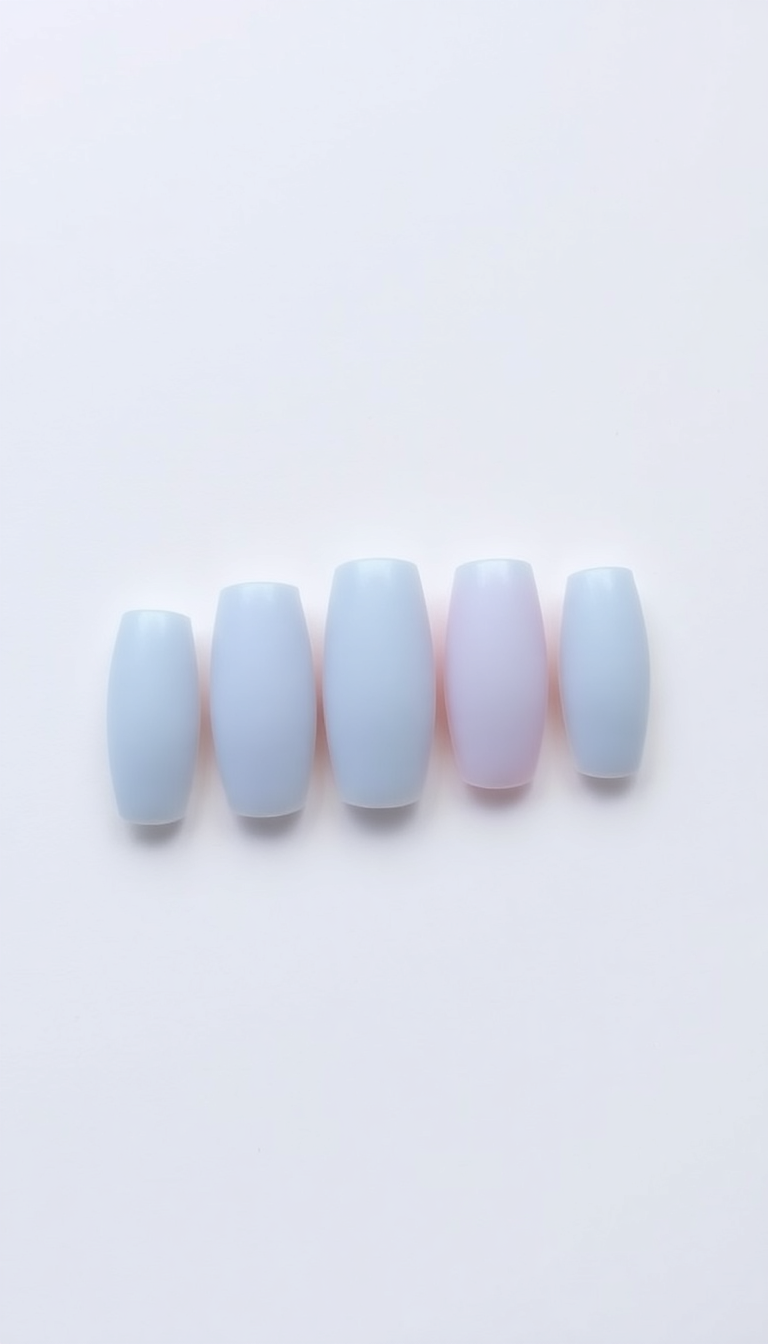 7. Elegant Icy Matte Finish
