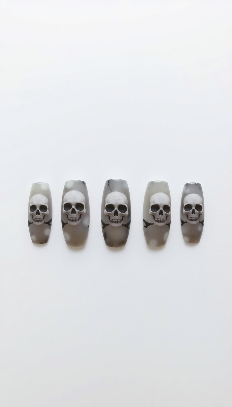 7. Haunting Skull Illusions