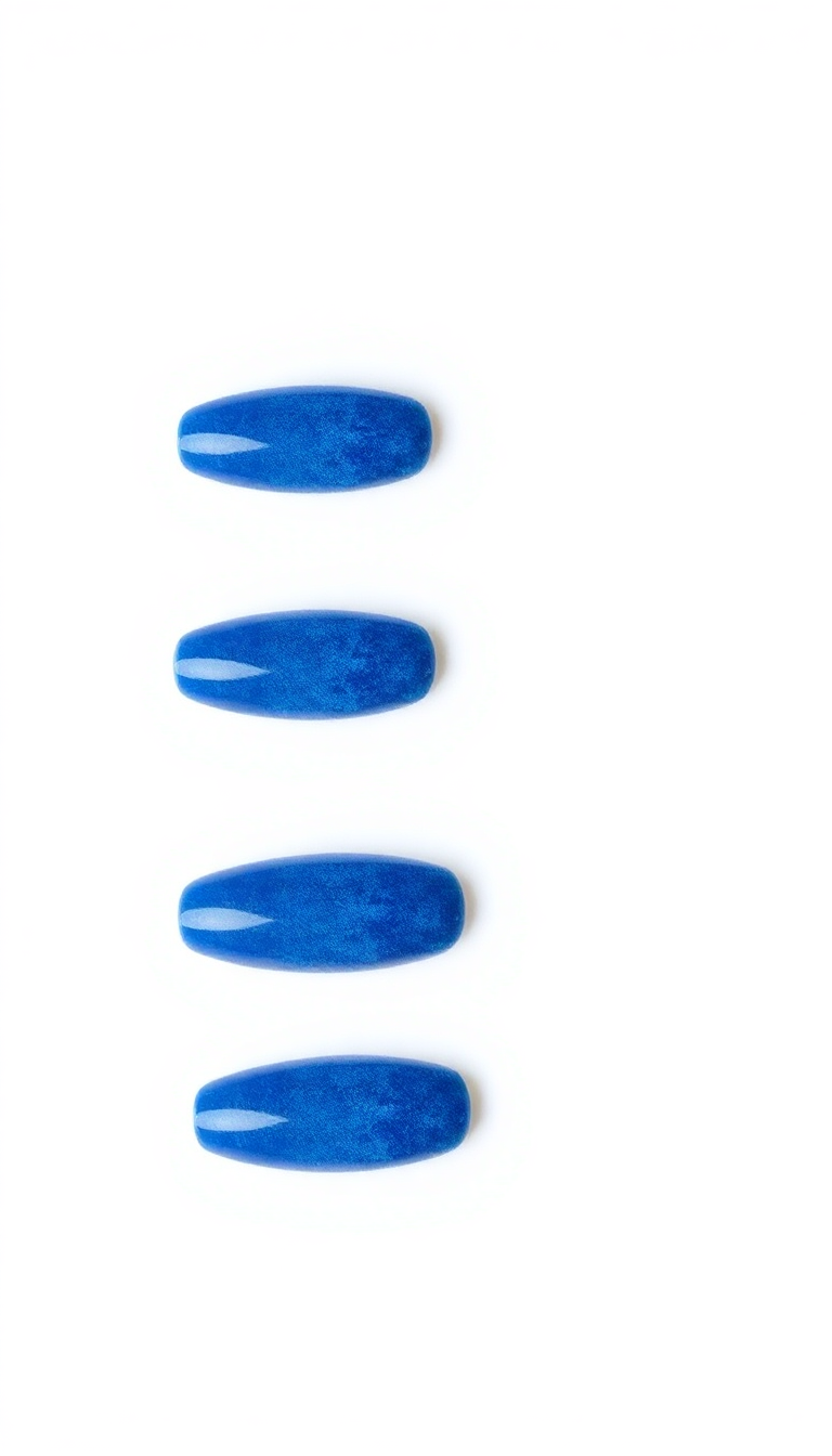 7. Luxe Blue Velvet Tones