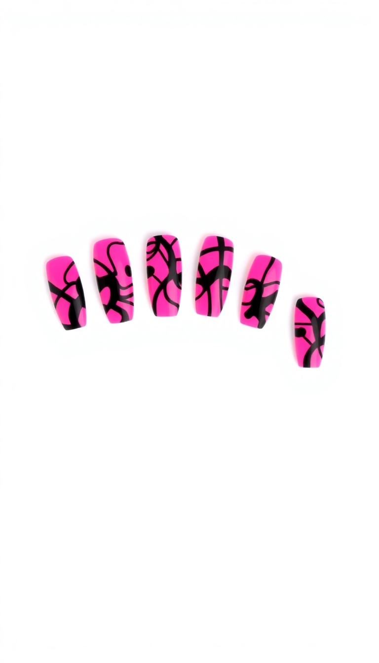 7. Neon Pink Pop for the Brave