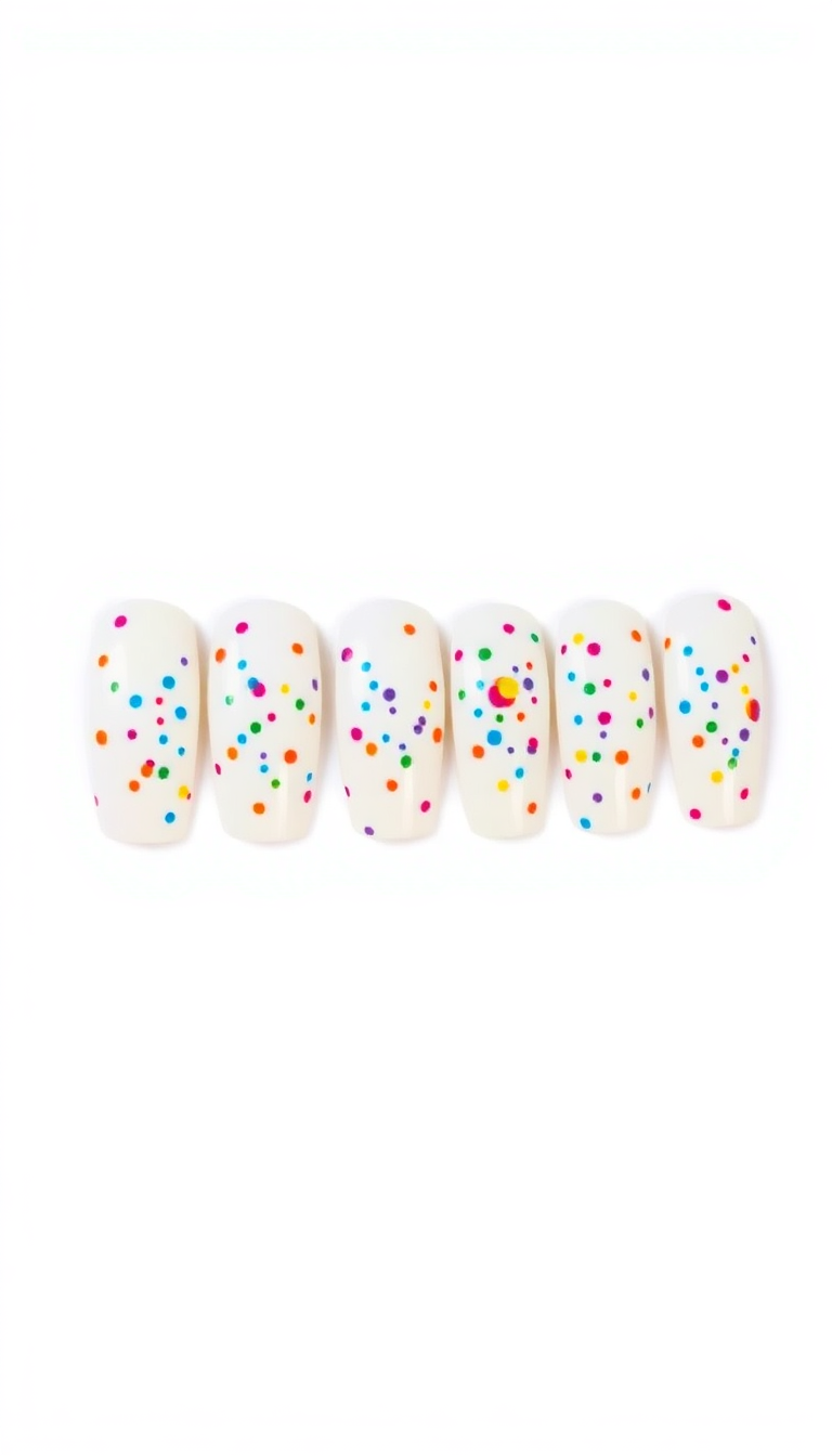 7. Playful Confetti Splatter