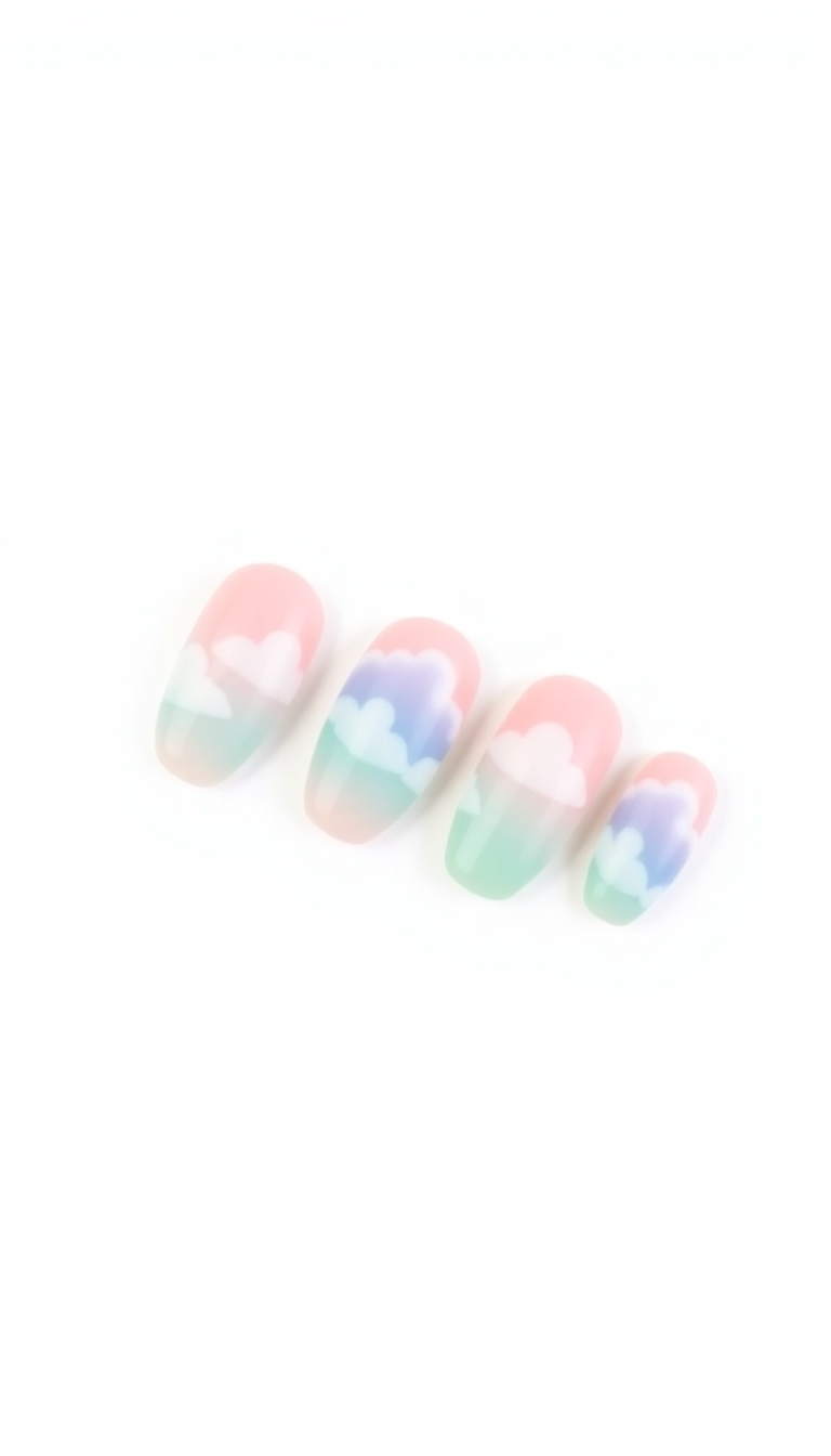 7. Soft Pastel Clouds