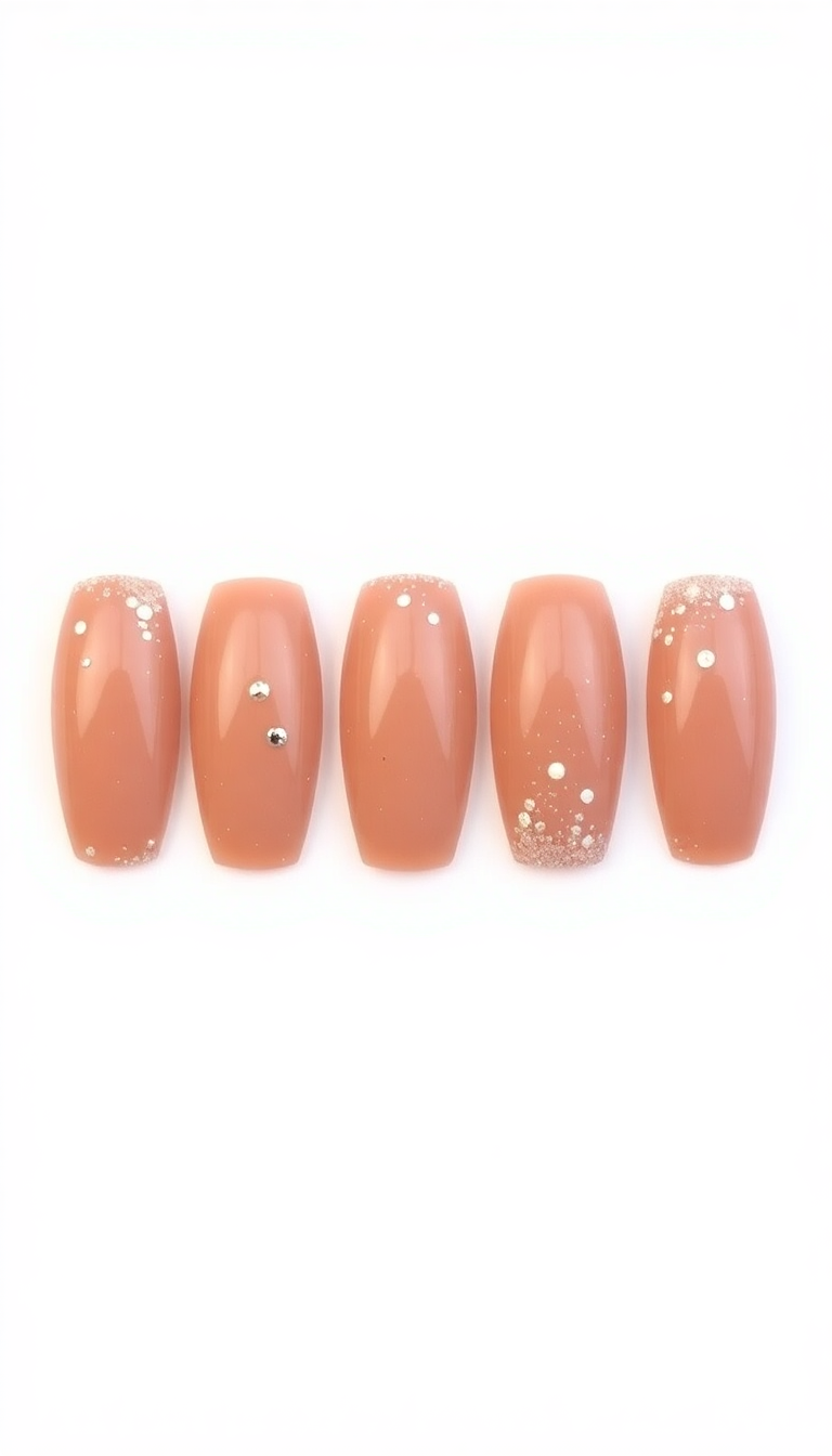 7. Warm Taupe and Sparkle