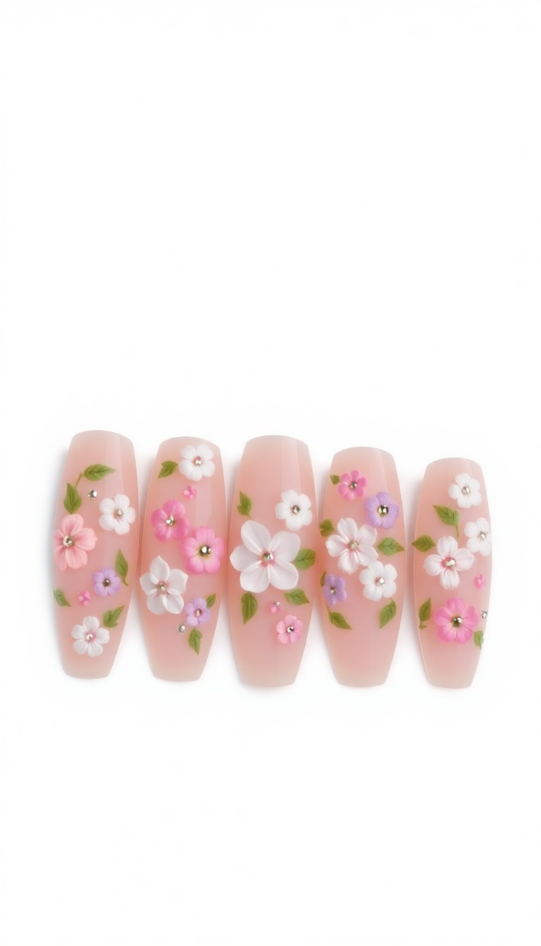 8. Caring for Your 3D Floral Gel Nails